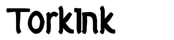 шрифт TorkInk, бесплатный шрифт TorkInk, предварительный просмотр шрифта TorkInk