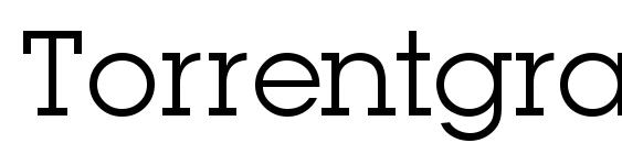 Torrentgraphicssk regular Font