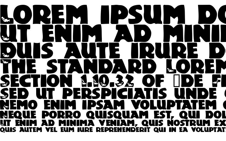 specimens Toucon font, sample Toucon font, an example of writing Toucon font, review Toucon font, preview Toucon font, Toucon font