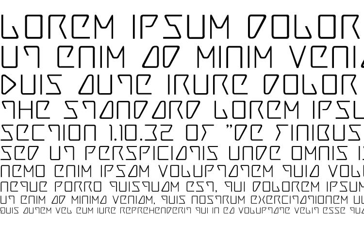 specimens Trace3 font, sample Trace3 font, an example of writing Trace3 font, review Trace3 font, preview Trace3 font, Trace3 font