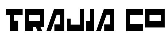 шрифт Trajia Condensed, бесплатный шрифт Trajia Condensed, предварительный просмотр шрифта Trajia Condensed