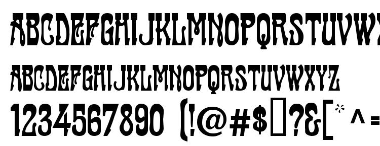 glyphs Traktir Modern font, сharacters Traktir Modern font, symbols Traktir Modern font, character map Traktir Modern font, preview Traktir Modern font, abc Traktir Modern font, Traktir Modern font