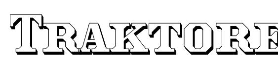 шрифт TraktoretkaOutline, бесплатный шрифт TraktoretkaOutline, предварительный просмотр шрифта TraktoretkaOutline