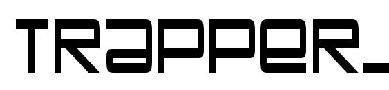 Trapperj font, free Trapperj font, preview Trapperj font