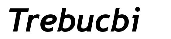 шрифт Trebucbi, бесплатный шрифт Trebucbi, предварительный просмотр шрифта Trebucbi
