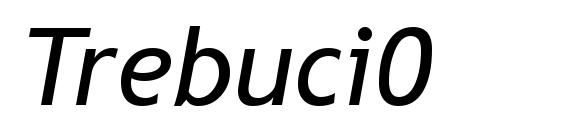 шрифт Trebuci0, бесплатный шрифт Trebuci0, предварительный просмотр шрифта Trebuci0