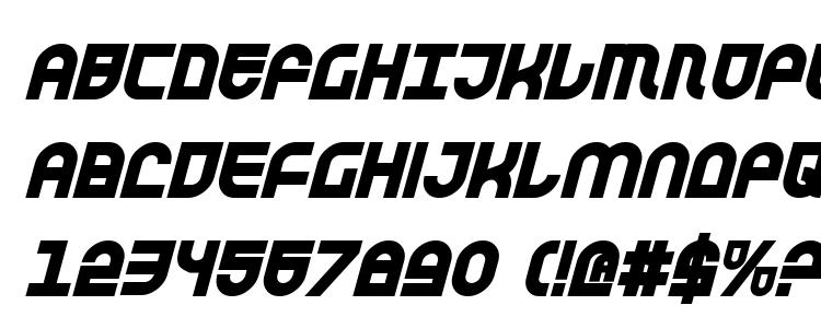 glyphs Trek Trooper Bold Italic font, сharacters Trek Trooper Bold Italic font, symbols Trek Trooper Bold Italic font, character map Trek Trooper Bold Italic font, preview Trek Trooper Bold Italic font, abc Trek Trooper Bold Italic font, Trek Trooper Bold Italic font