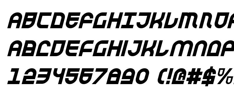 glyphs Trek Trooper Italic font, сharacters Trek Trooper Italic font, symbols Trek Trooper Italic font, character map Trek Trooper Italic font, preview Trek Trooper Italic font, abc Trek Trooper Italic font, Trek Trooper Italic font