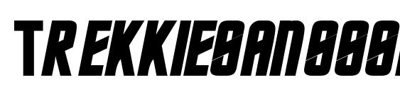 шрифт Trekkiesansssk bold, бесплатный шрифт Trekkiesansssk bold, предварительный просмотр шрифта Trekkiesansssk bold