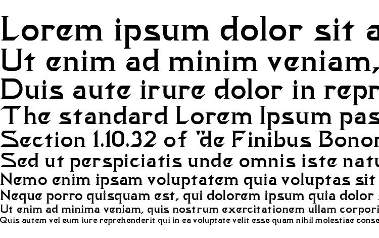 specimens Trekkiessk font, sample Trekkiessk font, an example of writing Trekkiessk font, review Trekkiessk font, preview Trekkiessk font, Trekkiessk font