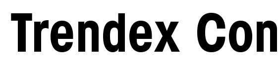 Trendex Condensed SSi Bold Condensed Font