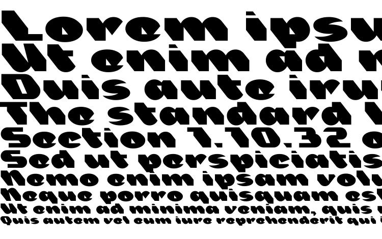 specimens Trez font, sample Trez font, an example of writing Trez font, review Trez font, preview Trez font, Trez font