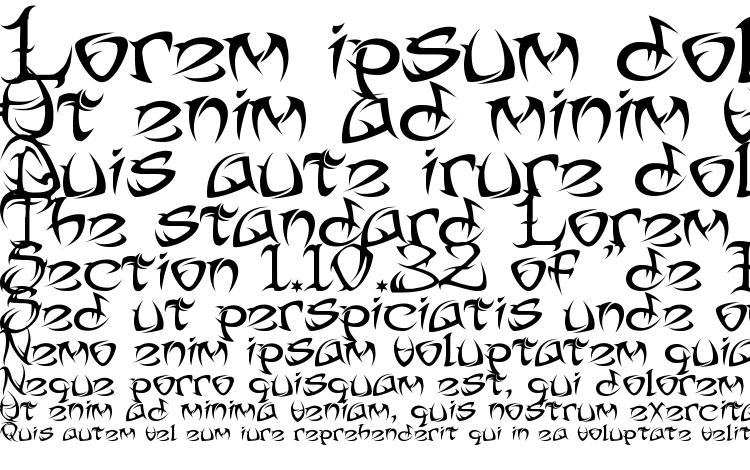specimens Tribtwo font, sample Tribtwo font, an example of writing Tribtwo font, review Tribtwo font, preview Tribtwo font, Tribtwo font
