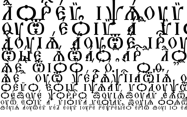 specimens Triodion Caps kUcs SpacedOut font, sample Triodion Caps kUcs SpacedOut font, an example of writing Triodion Caps kUcs SpacedOut font, review Triodion Caps kUcs SpacedOut font, preview Triodion Caps kUcs SpacedOut font, Triodion Caps kUcs SpacedOut font