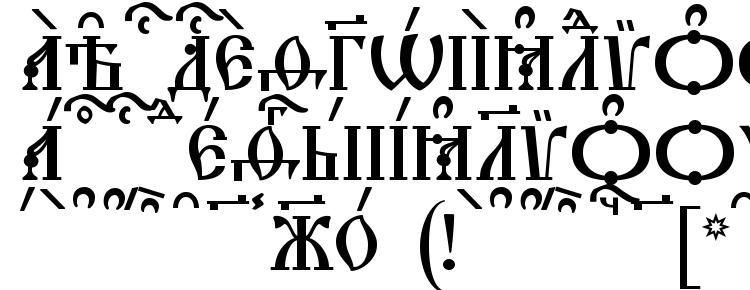 глифы шрифта Triodion Caps kUcs, символы шрифта Triodion Caps kUcs, символьная карта шрифта Triodion Caps kUcs, предварительный просмотр шрифта Triodion Caps kUcs, алфавит шрифта Triodion Caps kUcs, шрифт Triodion Caps kUcs