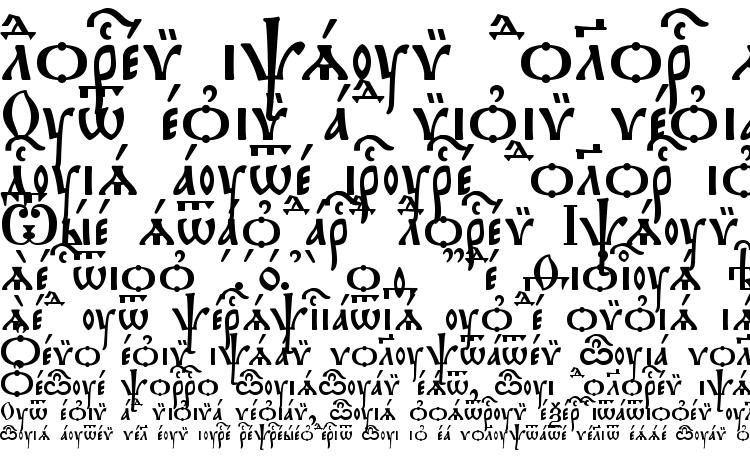 specimens Triodion kUcs font, sample Triodion kUcs font, an example of writing Triodion kUcs font, review Triodion kUcs font, preview Triodion kUcs font, Triodion kUcs font