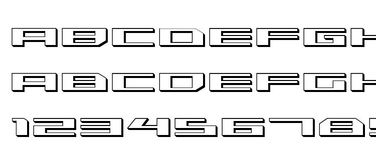 глифы шрифта Trireme 3D, символы шрифта Trireme 3D, символьная карта шрифта Trireme 3D, предварительный просмотр шрифта Trireme 3D, алфавит шрифта Trireme 3D, шрифт Trireme 3D