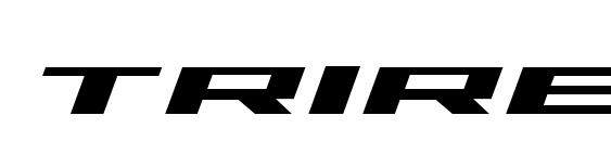 шрифт Trireme Bold Italic, бесплатный шрифт Trireme Bold Italic, предварительный просмотр шрифта Trireme Bold Italic