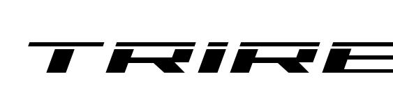 шрифт Trireme Laser Italic, бесплатный шрифт Trireme Laser Italic, предварительный просмотр шрифта Trireme Laser Italic
