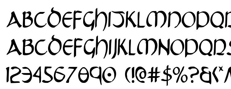 glyphs Tristram Condensed font, сharacters Tristram Condensed font, symbols Tristram Condensed font, character map Tristram Condensed font, preview Tristram Condensed font, abc Tristram Condensed font, Tristram Condensed font