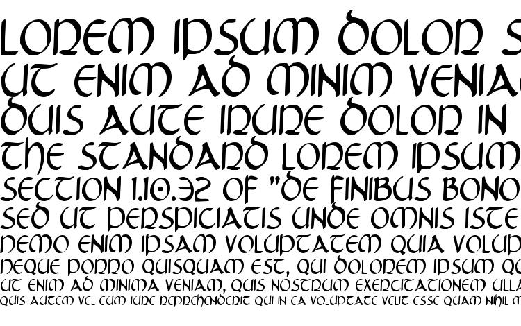specimens Tristram Condensed font, sample Tristram Condensed font, an example of writing Tristram Condensed font, review Tristram Condensed font, preview Tristram Condensed font, Tristram Condensed font
