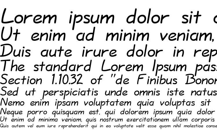 specimens TSCu Comic font, sample TSCu Comic font, an example of writing TSCu Comic font, review TSCu Comic font, preview TSCu Comic font, TSCu Comic font