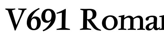 V691 Roman Regular Font