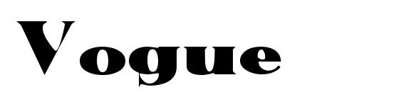 шрифт Vogue, бесплатный шрифт Vogue, предварительный просмотр шрифта Vogue