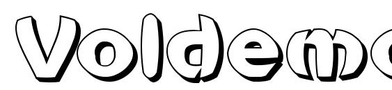 Voldemort unleashed Font, Monogram Fonts