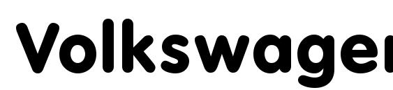 volkswagen headline fonts