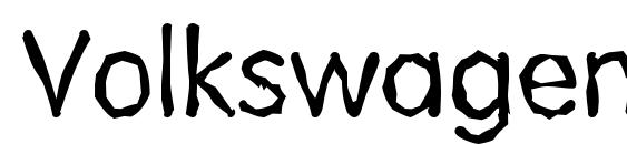 VolkswagenRandom Regular Font