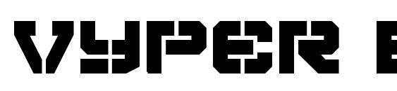 Vyper Bold Font
