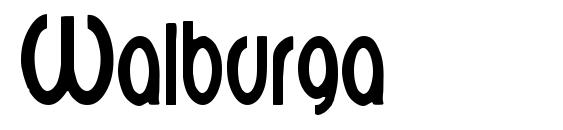 Walburga font, free Walburga font, preview Walburga font