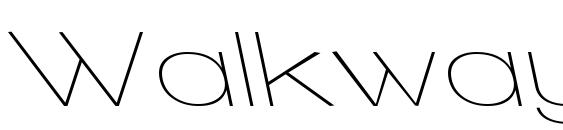 шрифт Walkway Expand RevOblique, бесплатный шрифт Walkway Expand RevOblique, предварительный просмотр шрифта Walkway Expand RevOblique