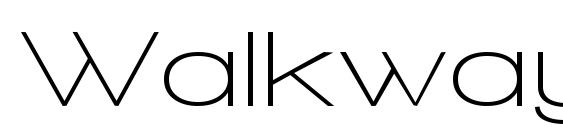 Walkway Expand SemiBold Font