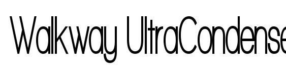 Walkway UltraCondensed Bold font, free Walkway UltraCondensed Bold font, preview Walkway UltraCondensed Bold font