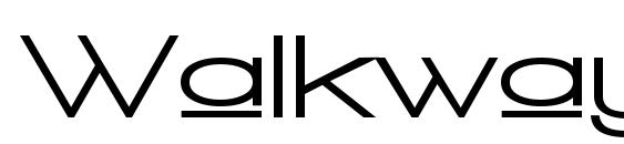 Walkway Upper Expand Ultra Font
