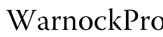 WarnockPro Subh Font, Beautiful Fonts