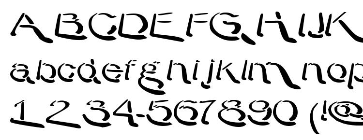 glyphs Warprnd font, сharacters Warprnd font, symbols Warprnd font, character map Warprnd font, preview Warprnd font, abc Warprnd font, Warprnd font