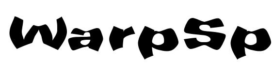 WarpSpeed Font
