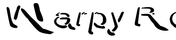 Warpy Roundheads Font