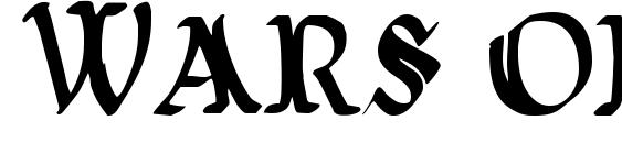 Wars of Asgard Condensed Font