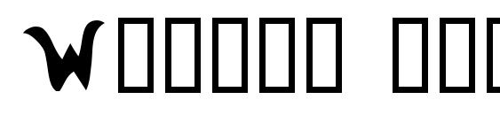 Watson oddtype Font