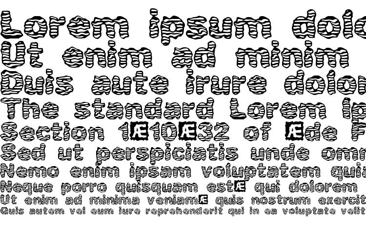 specimens waver BRK font, sample waver BRK font, an example of writing waver BRK font, review waver BRK font, preview waver BRK font, waver BRK font