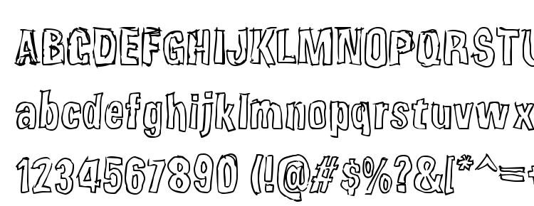 glyphs Weirdmojo font, сharacters Weirdmojo font, symbols Weirdmojo font, character map Weirdmojo font, preview Weirdmojo font, abc Weirdmojo font, Weirdmojo font