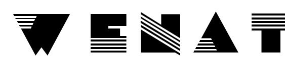 Wenatchee Font, Monogram Fonts