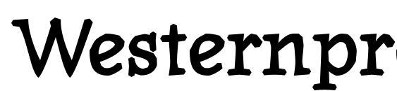Westernpressssk bold font, free Westernpressssk bold font, preview Westernpressssk bold font