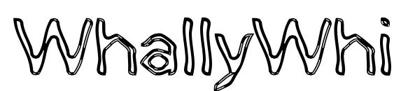 шрифт WhallyWhilly, бесплатный шрифт WhallyWhilly, предварительный просмотр шрифта WhallyWhilly