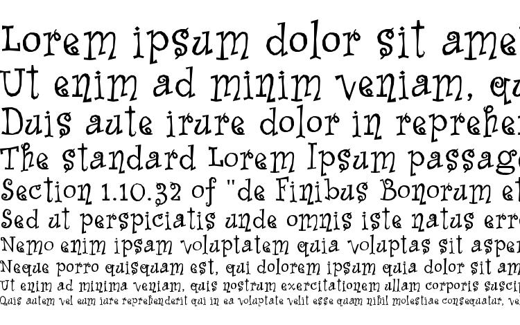 specimens Whimsy icg font, sample Whimsy icg font, an example of writing Whimsy icg font, review Whimsy icg font, preview Whimsy icg font, Whimsy icg font