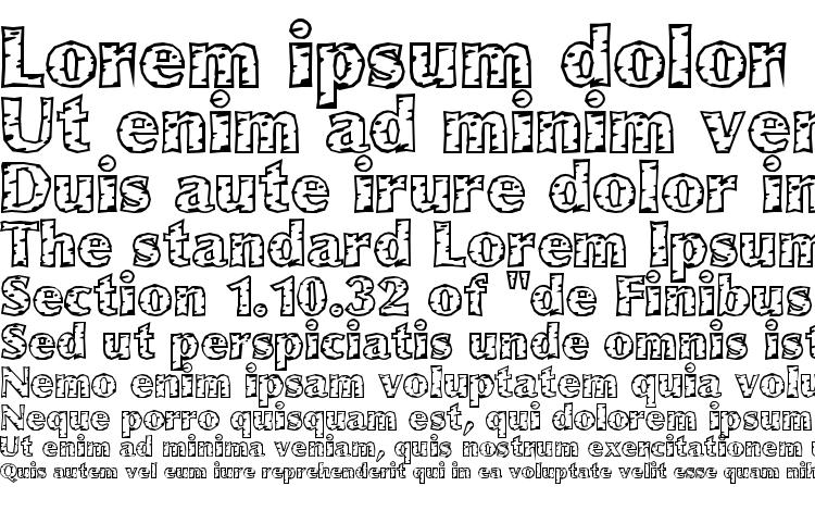 specimens White birch font, sample White birch font, an example of writing White birch font, review White birch font, preview White birch font, White birch font